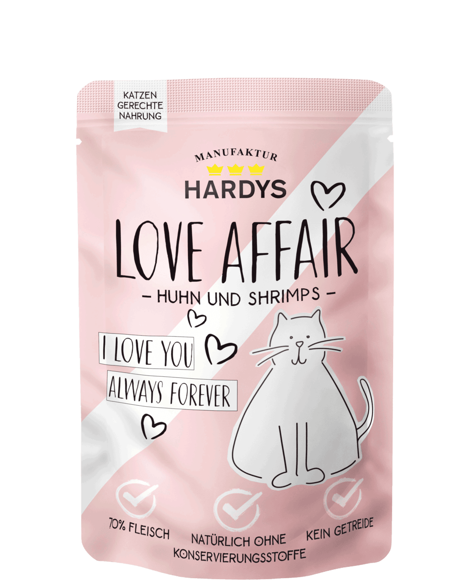 Love Affair Huhn & Shrimps, 100 g